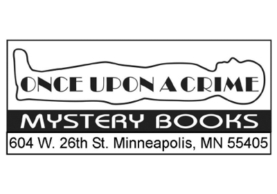 Once Upon a Crime bookstore logo